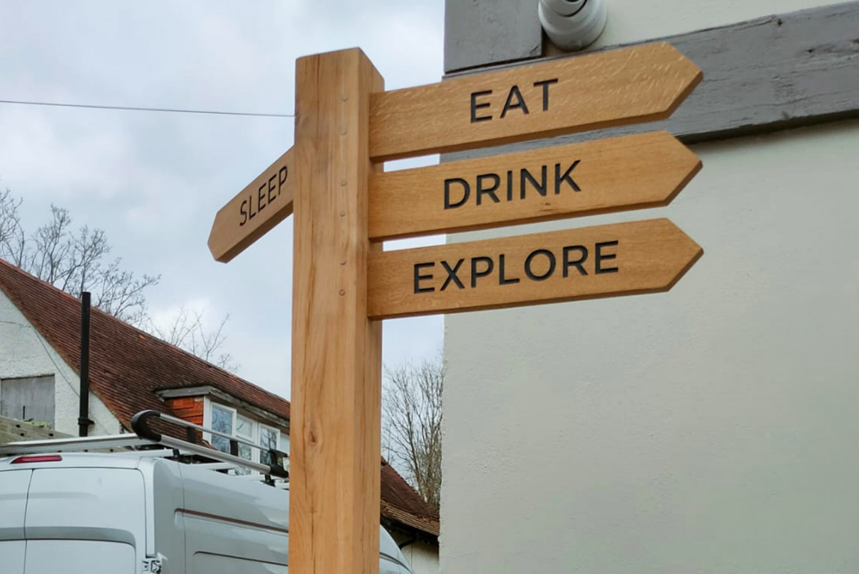 A-boards, pavement signs and way finding
