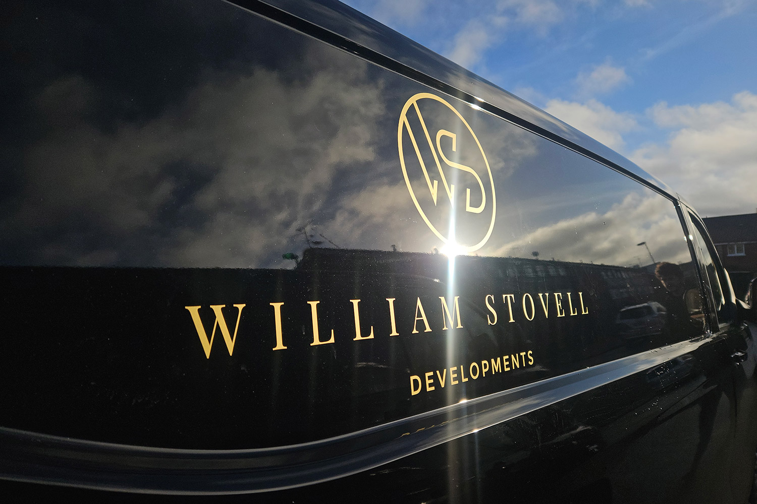Van graphics commercial William Stovell